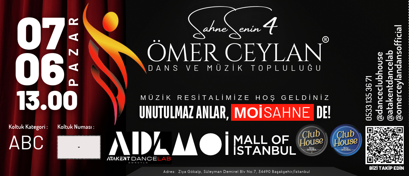 Dance Club House ve Atakent Dance Lab Dans Gecesi